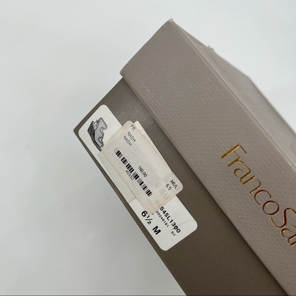 FRANCO Sarto Nash wedge leather lace up sandals size 6.5 - Picture 8 of 8